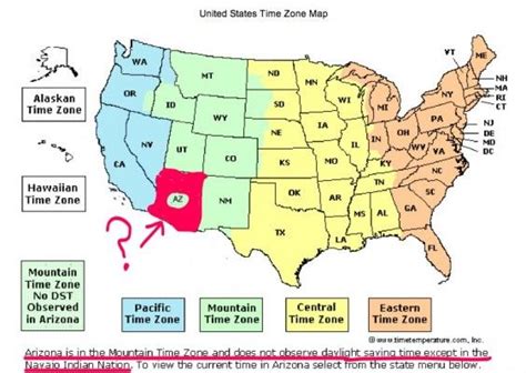 Us Time Zone Map Time Zone Map Time Zones Eastern Time Zone