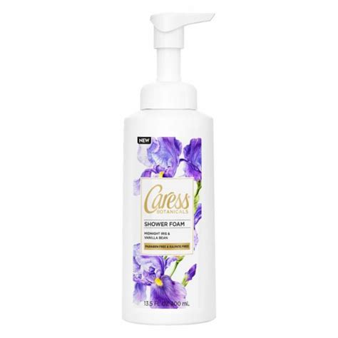 Caress Shower Foam Midnight Iris Vanilla Bean Smartlabel