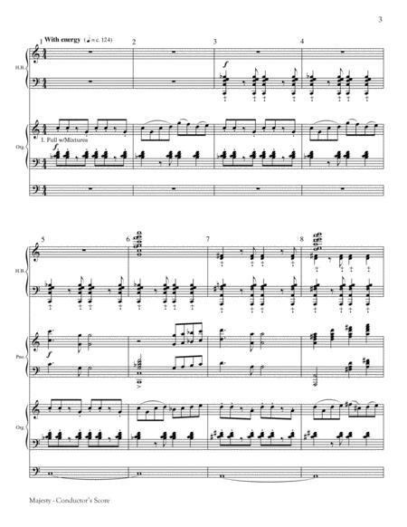 Majesty By Conductors Score Sheet Music For Pianoorgan Duet With