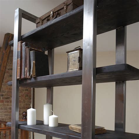 Industrial Style Freestanding Shelving Unit By Cosywood