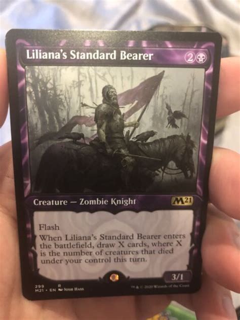 Lilianas Standard Bearer Showcase 299274 Rare Core Set 2021 Ebay