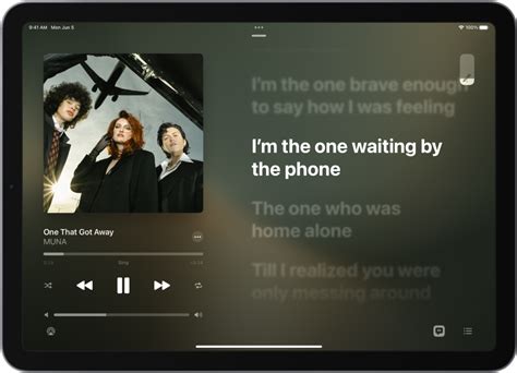 Sing Along With Apple Music On Ipad Apple Support In