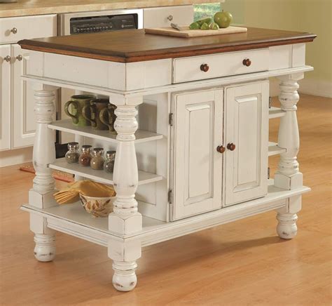 Americana Antique White Kitchen Island By Home Styles The Best