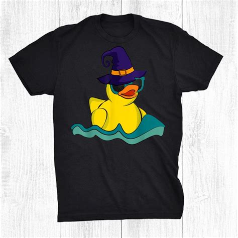 Funny Yellow Rubber Duck Halloween Release The Quack Boo Shirt Teeuni