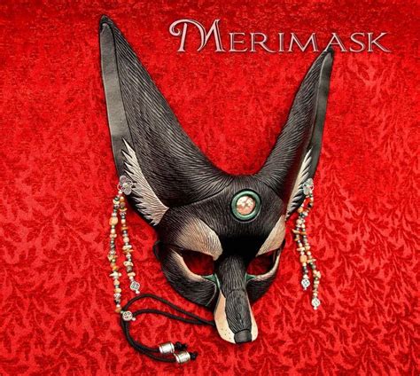 Black Jasper Fennec Fox Mask By Merimask On Deviantart Fox Mask