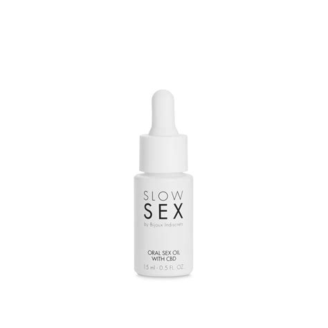Oral Sex Oil With Cbd Bijoux Indiscrets