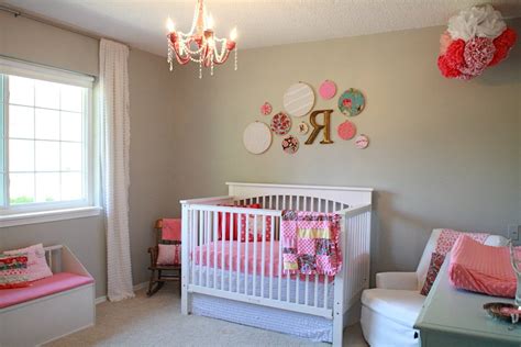 Baby Girl Room Decor Pink And Grey The Best Home Design