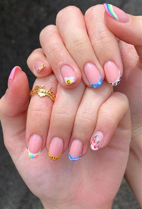 Most Beautiful Nail Designs You Will Love To Wear In 2021 Fun French Tips