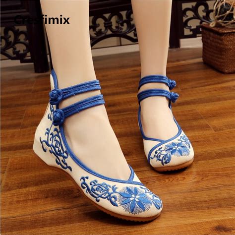 Women Cute Comfortable Spring And Summer Chinese Traditional Embroidery