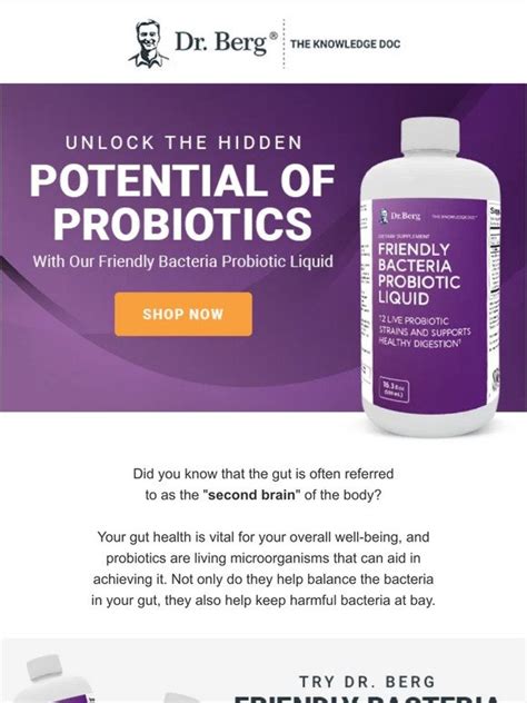 Dr Berg Surprising Benefits Of Probiotics Milled