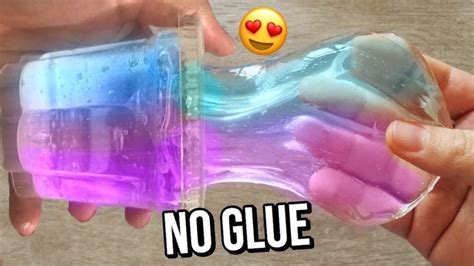 Diy No Glue Slime 💦 Testing New Recipes Slime No Glue Slime Recipe