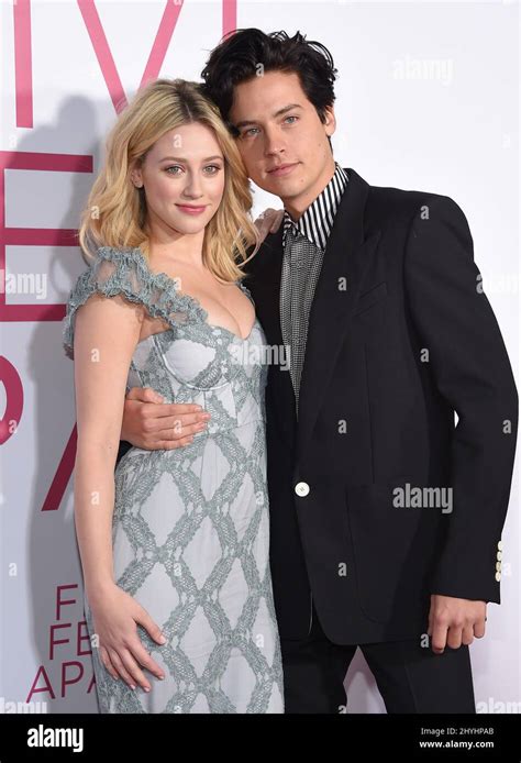 Lili Reinhart And Cole Sprouse Attending The Premiere Of Five Feet
