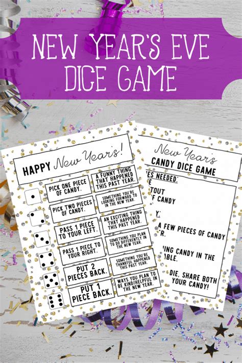 Printable New Year Games