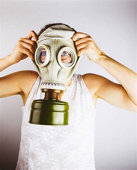 Gas Mask Latex Women Female Stock Photos Pictures And Royalty Free