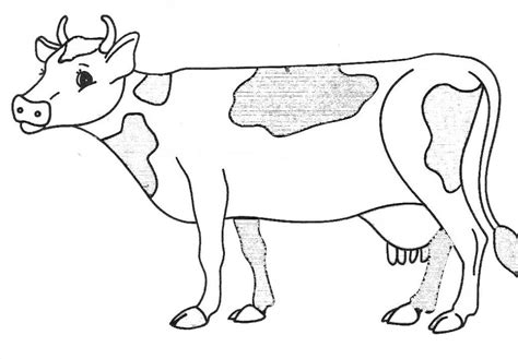 120 Dessins De Coloriage Vache à Imprimer