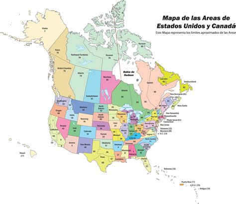 Mapa De Canada Con Las Ciudades