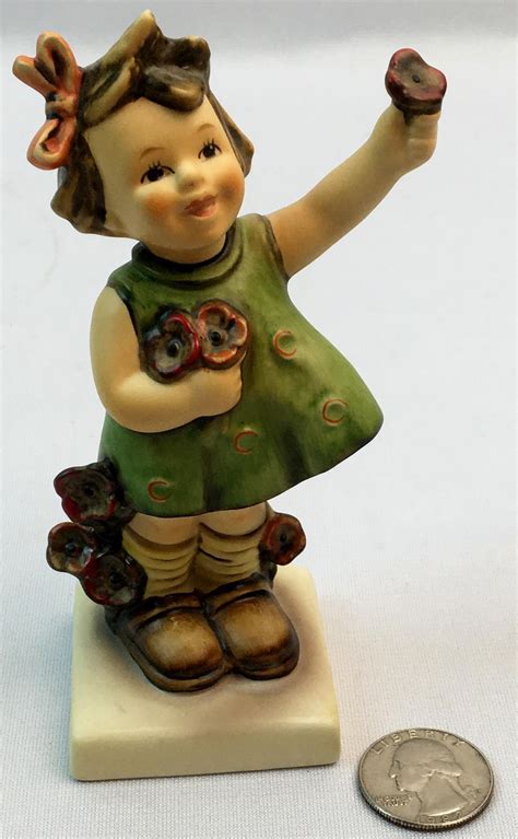 Lot Vintage Hummel Figurine Spring Cheer 172