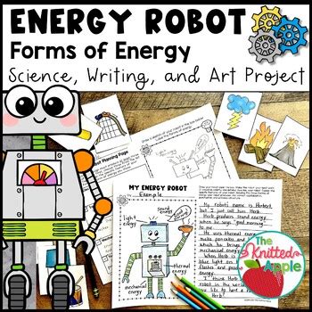 Forms Of Energy Robot Project By The Knitted Apple Tpt
