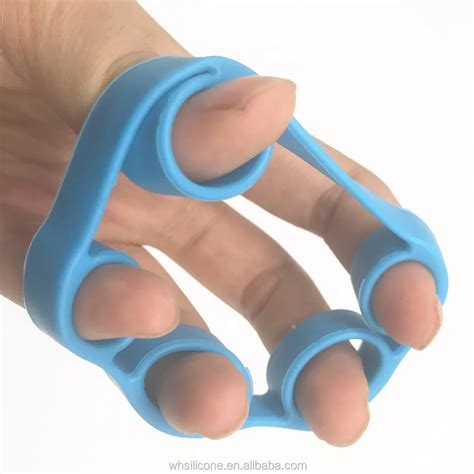 silicone finger stretcher hand resistance bands hand extensor exerciser finger grip strengthener