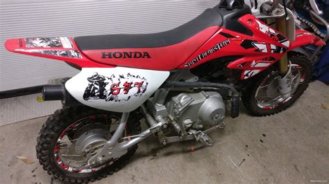 It's small in size, but big in character. Honda CRF 50 F 50 cm³ 2010 - Helsinki - Moottoripyörä ...