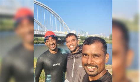 Hyderabad Trio Complete Ironman 1406 Triathlon Telangana Today