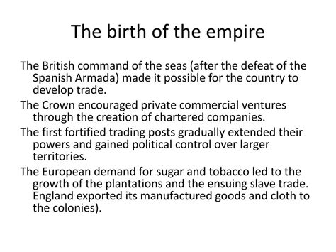Ppt The British Empire Powerpoint Presentation Free Download Id