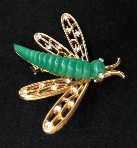 Marcel Boucher Signed And Numbered Dragonfly Pin Gem
