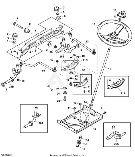 John Deere D110 Parts Diagram