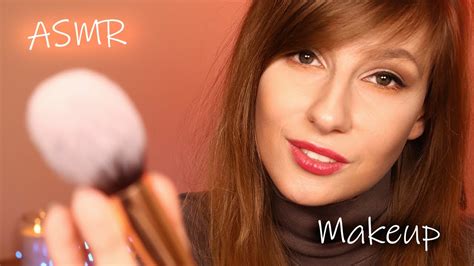 ASMR Makeup ROLEPLAY Face Brushing Tapping With Sound Personal
