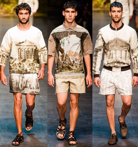 Style For Fashion Dolce And Gabbana Mens Spring 2014 Greece Influence
