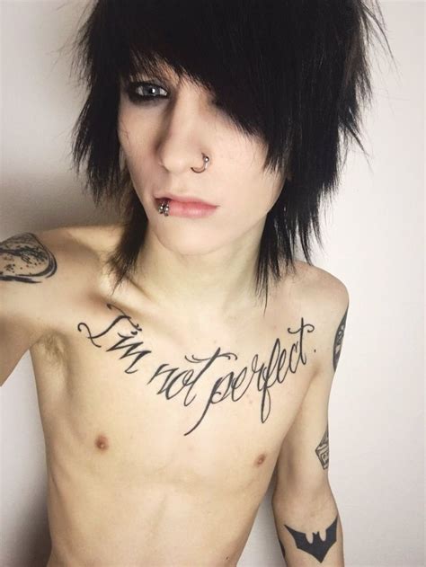 i love his tattoo i m not perfect no one is johnnie you are just not afraid to show it
