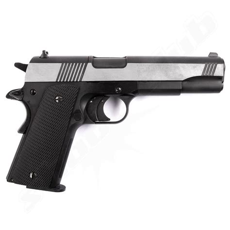 Colt Government 1911 A1 Dark Ops Co2 Pistole 45 Mm Set