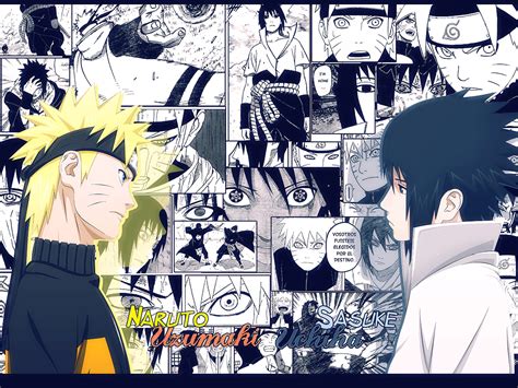 Sasuke And Naruto Wallpaper By Diana Usumaki On Deviantart