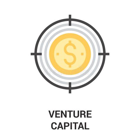 Venture Capital Icon Concept Stock Vector Illustration Of Cash