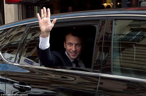 Macron Formally Named Next French President Elysee Palace Daily Mail Online