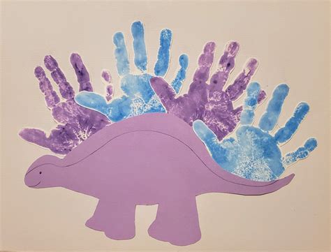 Dinosaur Handprints Baby Art Toddler Art Home Decor Decals