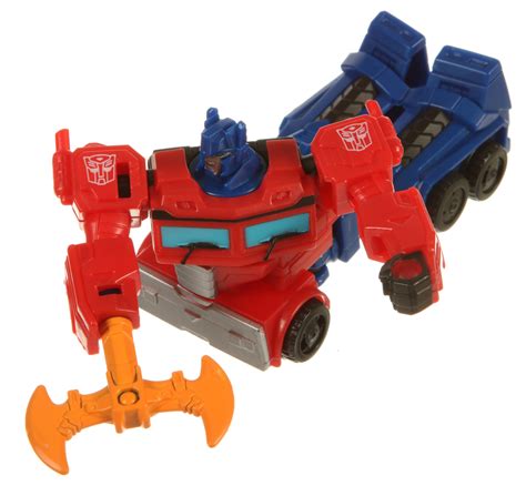 Scout Class Optimus Prime Energon Axe Attack Transformers