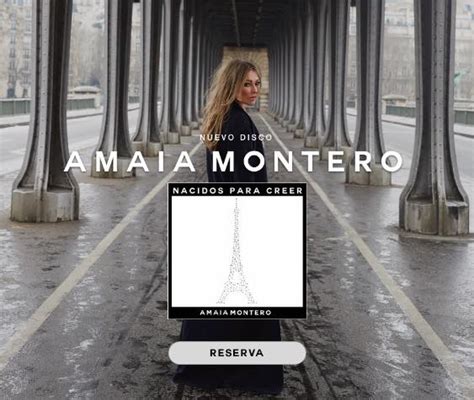Amaia Montero álbum Nacidos para creer Página 18