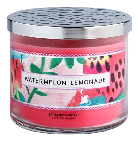 Bath And Body Works Watermelon Lemonade Scented Candle 411 G I Notino