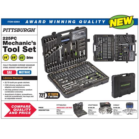Looking for a good deal on mechanics tool set? 225 Pc Mechanic's Tool Set