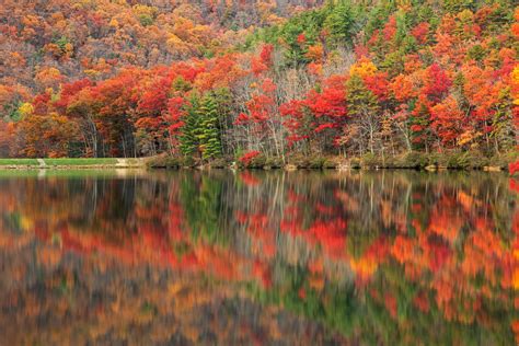 Autumn Reflections Sherando Lake By Somadjinn On Deviantart