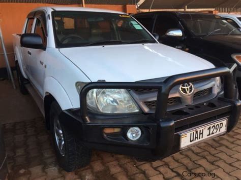 Used Toyota Hilux Vigo 2007 Hilux Vigo For Sale Kampala Toyota