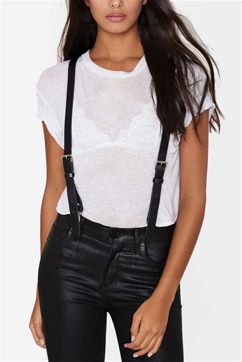 Leather Suspenders For Women By Jakimac Shop Now