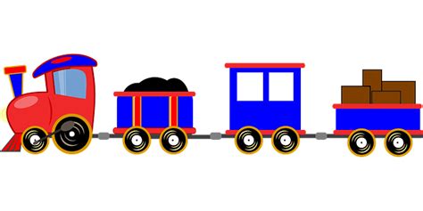 Kereta Api Kartun Mainan · Gambar Vektor Gratis Di Pixabay