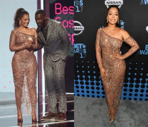 Bet Awards Tommie Lee Wardrobe Malfunction Flashes Teat Under Sheer Dress Other Celebs