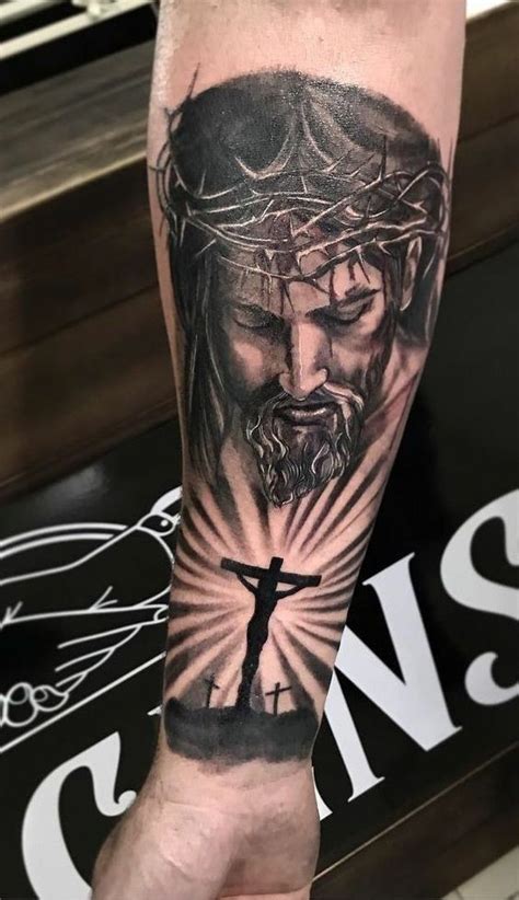 Pin By Witty Hub On Tattoo Jesus Tattoo Design Jesus Tattoo Religious Tattoos