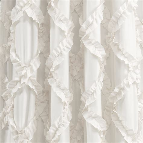 The Best Ruffle Diamond Curtain Panel Pairs