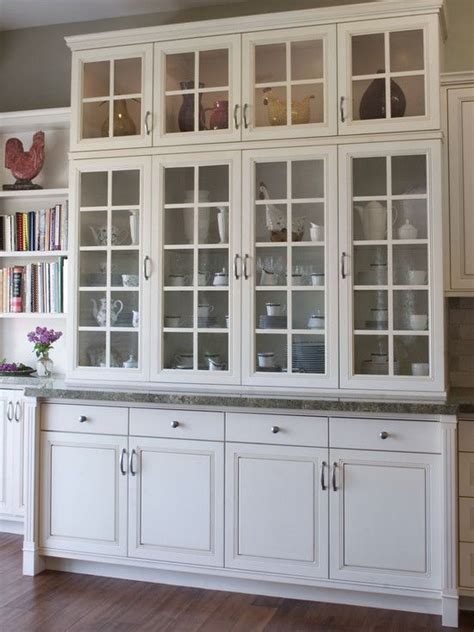The most robust cabinets have full plywood sides and backs to stay square during delivery and installation, handle the weight of heavy countertops, and resist damage from moisture. Built In China Cabinet Design, Pictures, Remodel, Decor and Ideas - page 9 | Pantry design ...