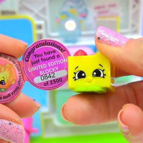 Shopkins Season 5 Limited Edition Blocky Lc Shopkins Bday Shopkins