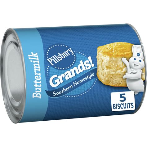 Pillsbury Grands Southern Homestyle Buttermilk Biscuits 5 Ct 10 Oz